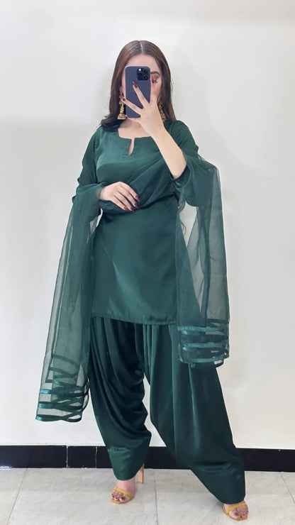 FARSHI SHALWAR 3 PCS SUIT